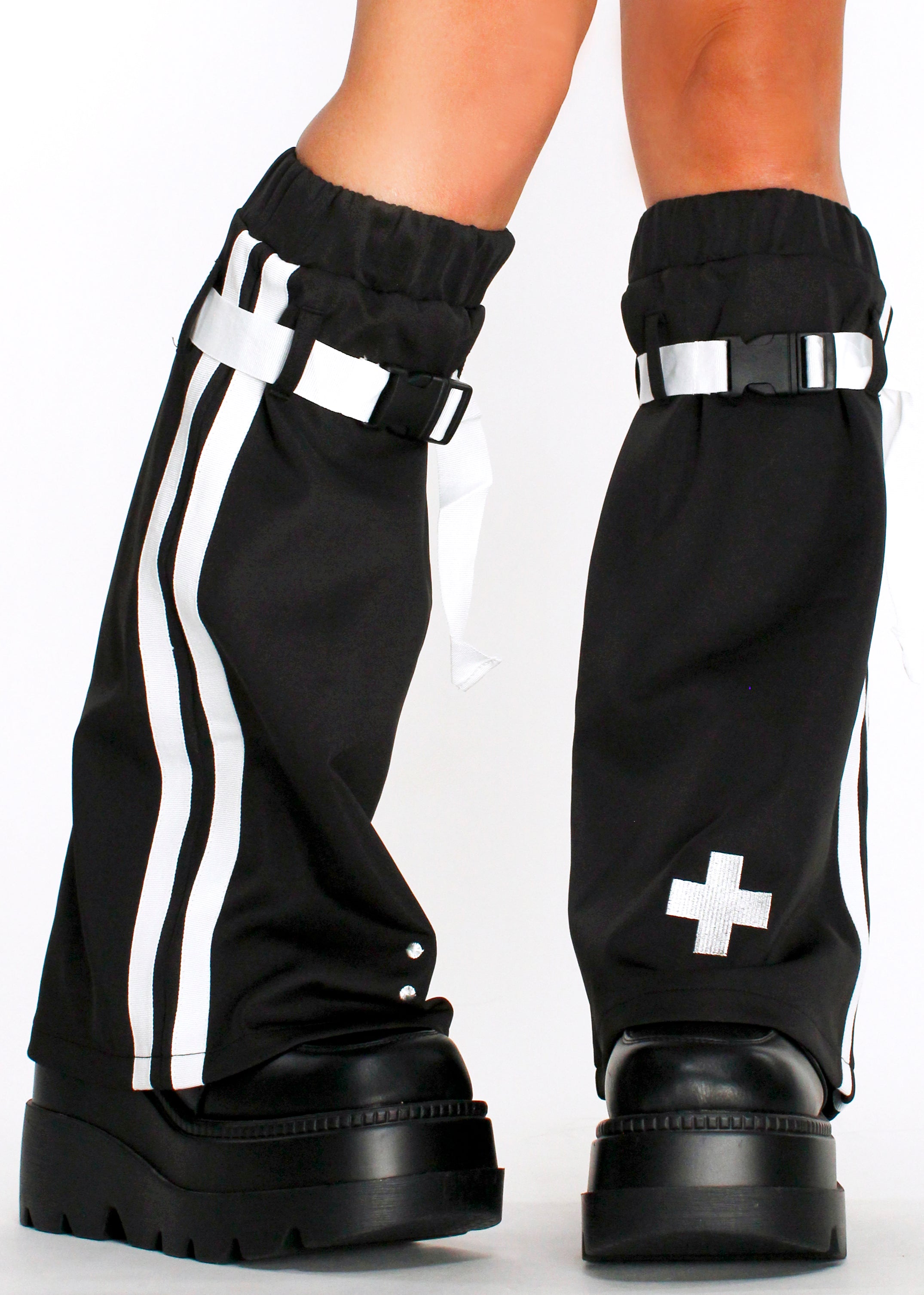 レッグウェア CFIERCE Black leg warmer レッグウェア CFIERCE Black leg warmer CFIERCE Black leg warmer