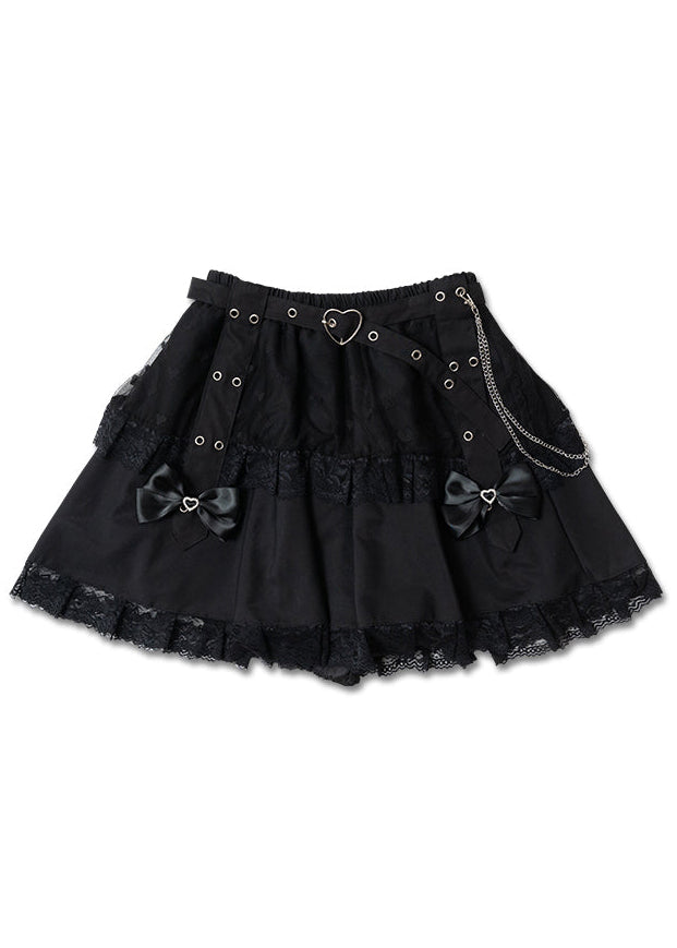 ACDC RAG Love Punk Black Lolita Mini Skirt JR493-123 | LASR – LA