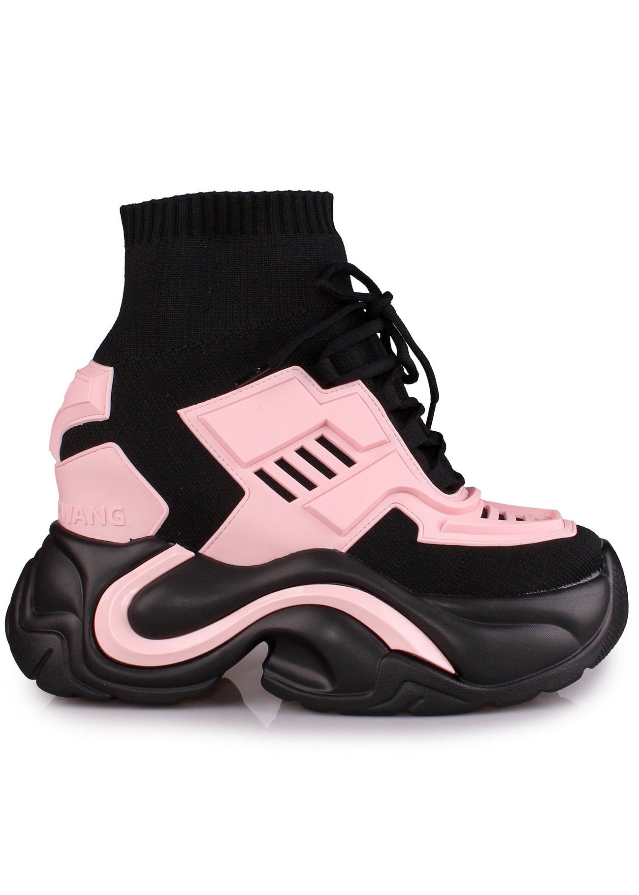 Anthony Wang JUPITER 08 Pixel Circuit Pink Platform Sneakers