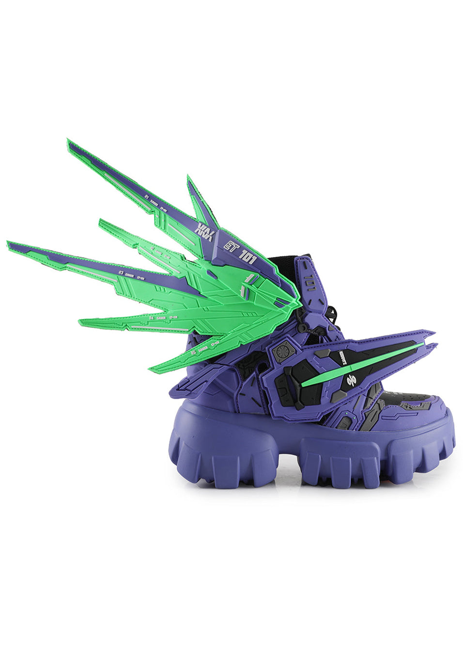 Anthony Wang SOURSOP 04 S4 Goblin Purple Platform Sneakers | LASR