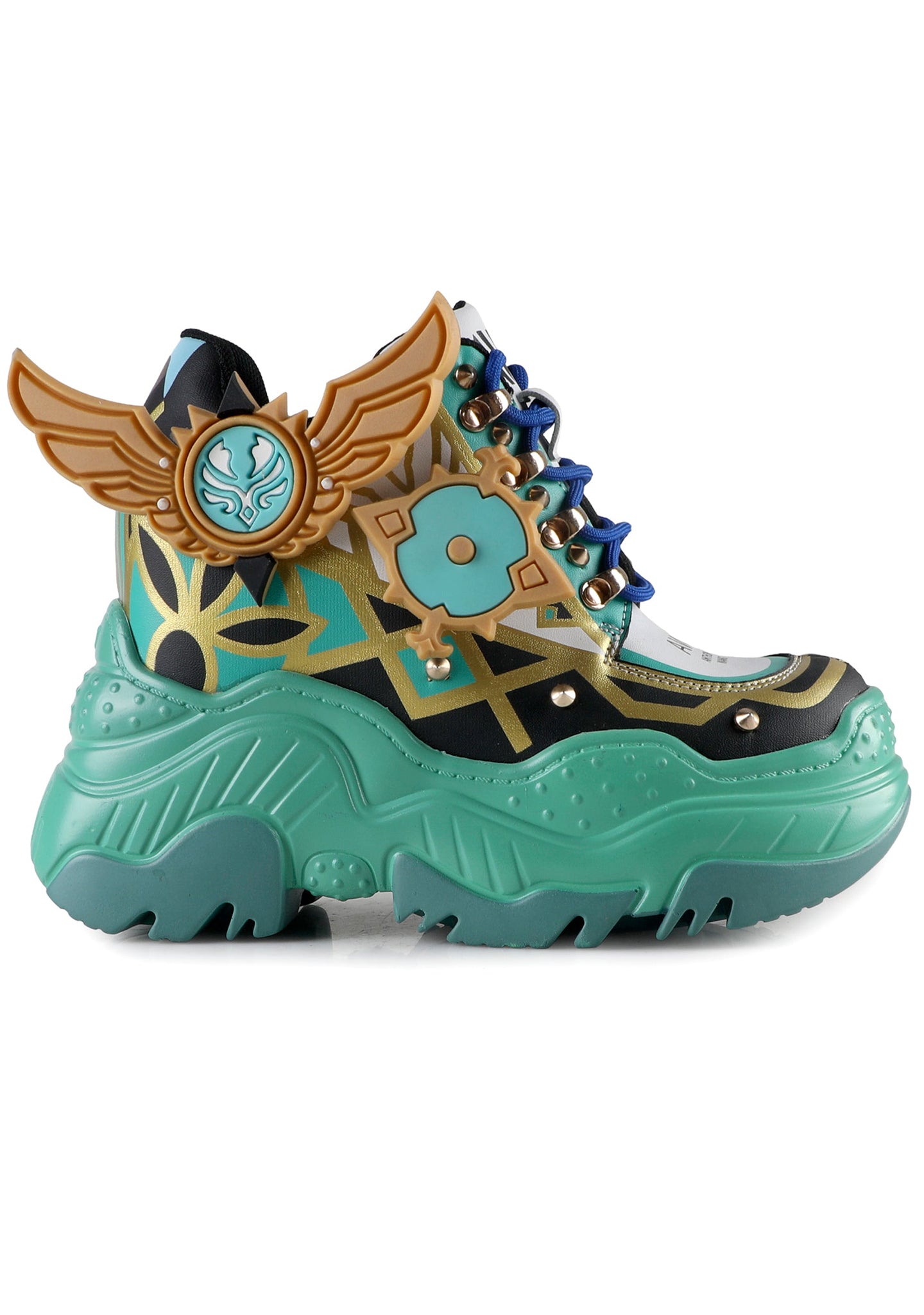 Anthony Wang X Genshin Impact Venti Anime Green Platform
