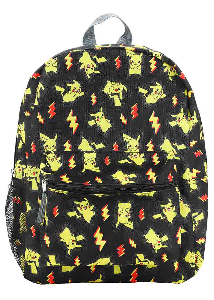 BIOWORLD X Pokemon Pikachu Electric AOP Backpack BPB6X2HPOKPP00