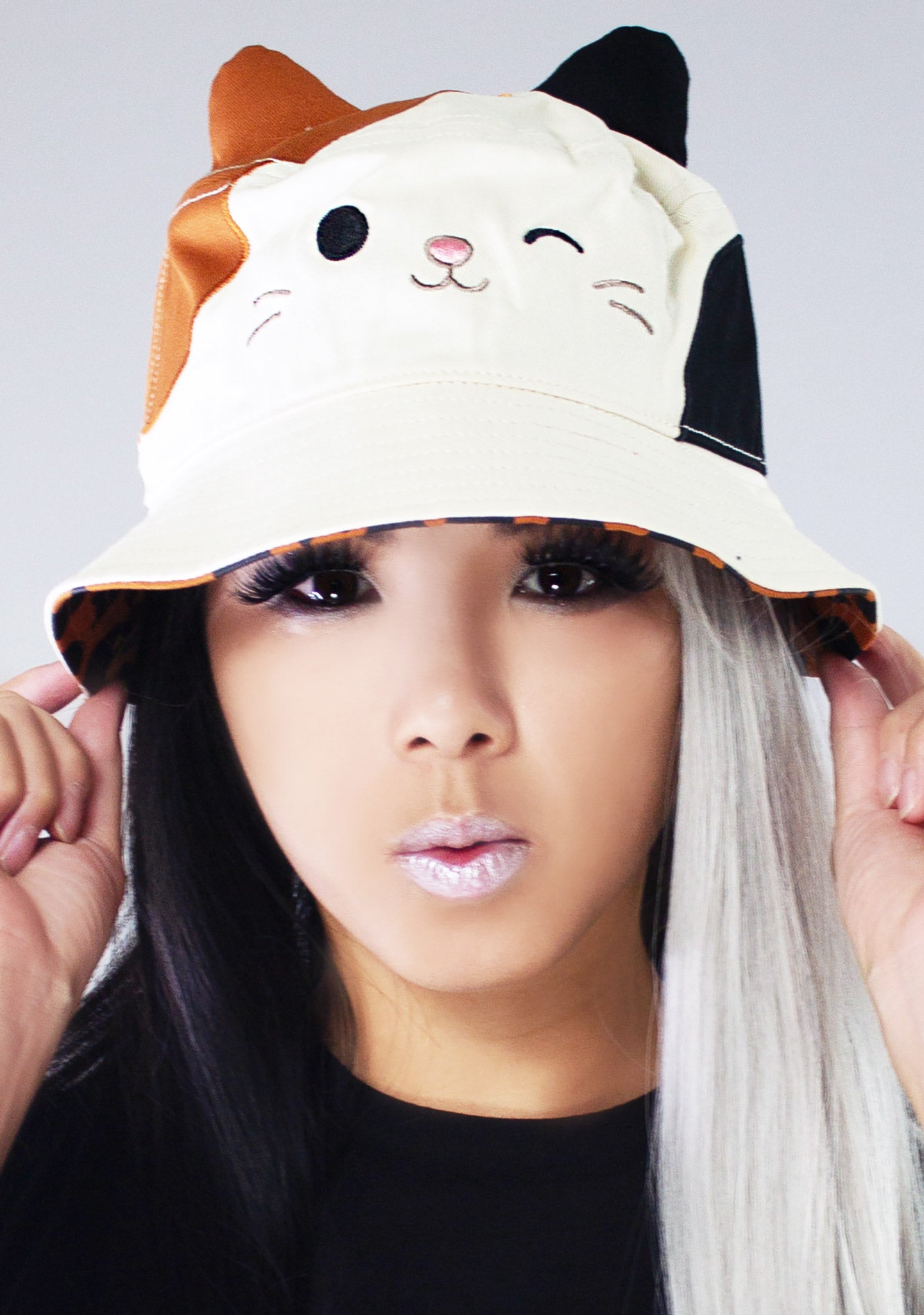 Bioworld X Squishmallows Cam The Cat 3d Ears Bucket Hat Obf1frusqmpp00 Lasr La Style Rush 0085