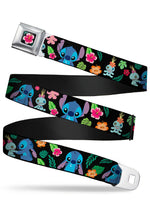 Disney Lilo & Stitch Hibiscus Flower Seatbelt Belt