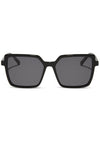 Esme Polarized Sunglasses in Black/Grey