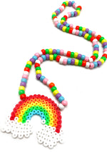 Taste the Rainbow Rave Kandi Necklace