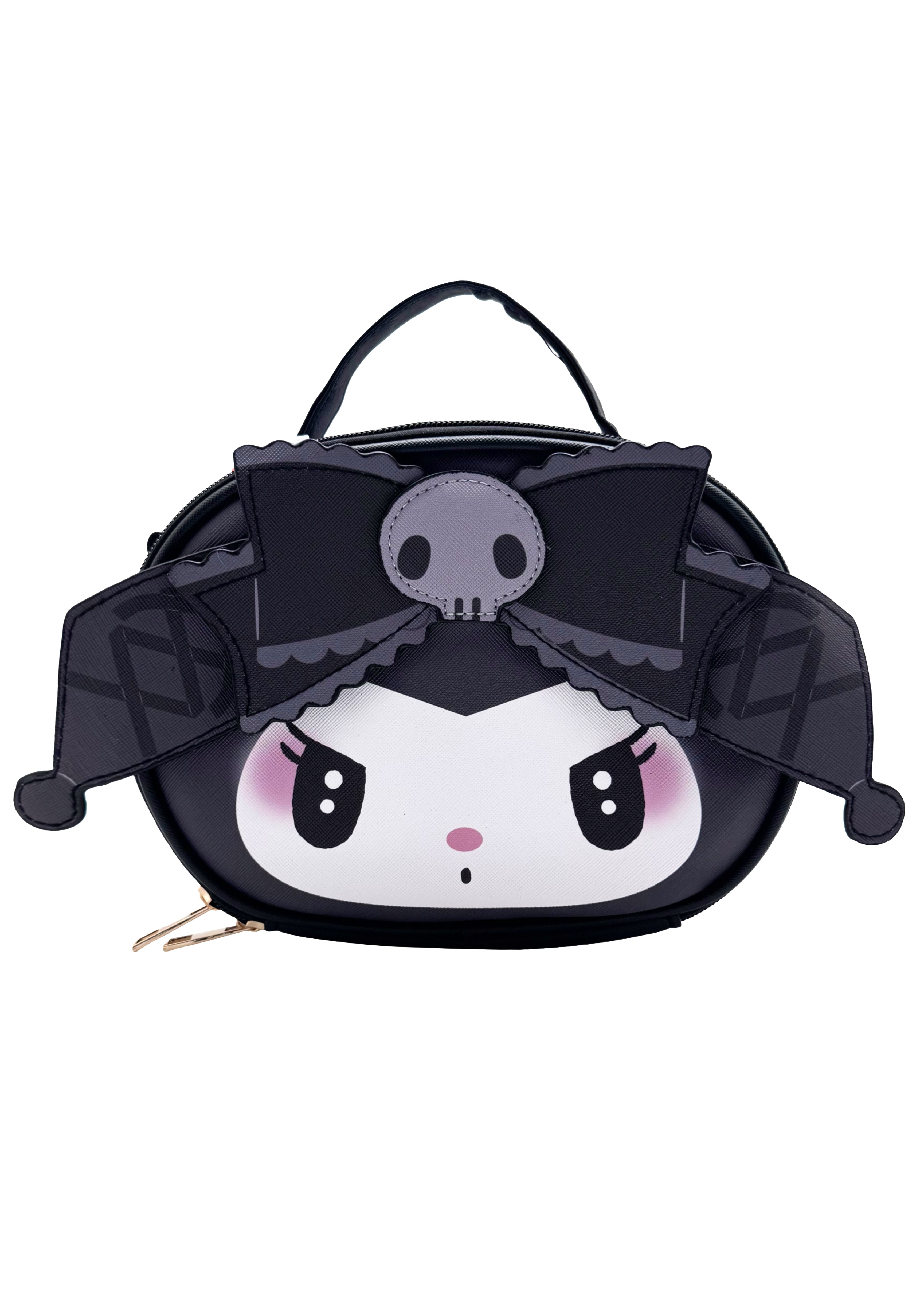 Sanrio Kuromi Face Lolita Crossbody HT34203200 | LASR – LA Style Rush