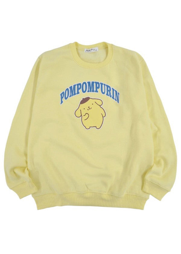 Pompom さん Sanrio Pompompurin Logo Pullover PP1324-650 | LASR – LA