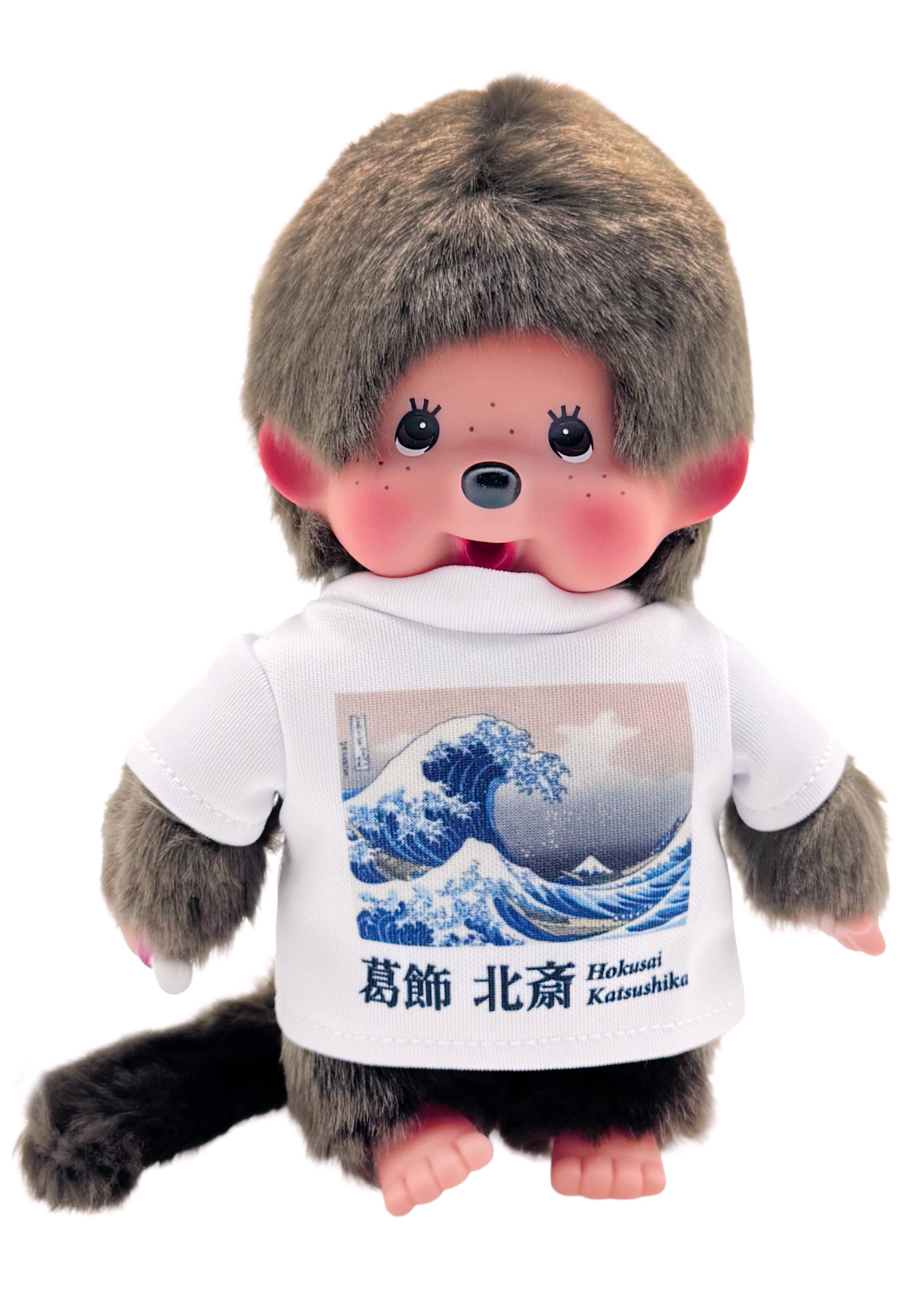 Sekiguchi Monchhichi Art Series The Great Wave of Kanagawa Plush