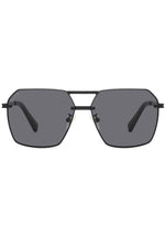 Nolan Sunglasses in Black/Grey