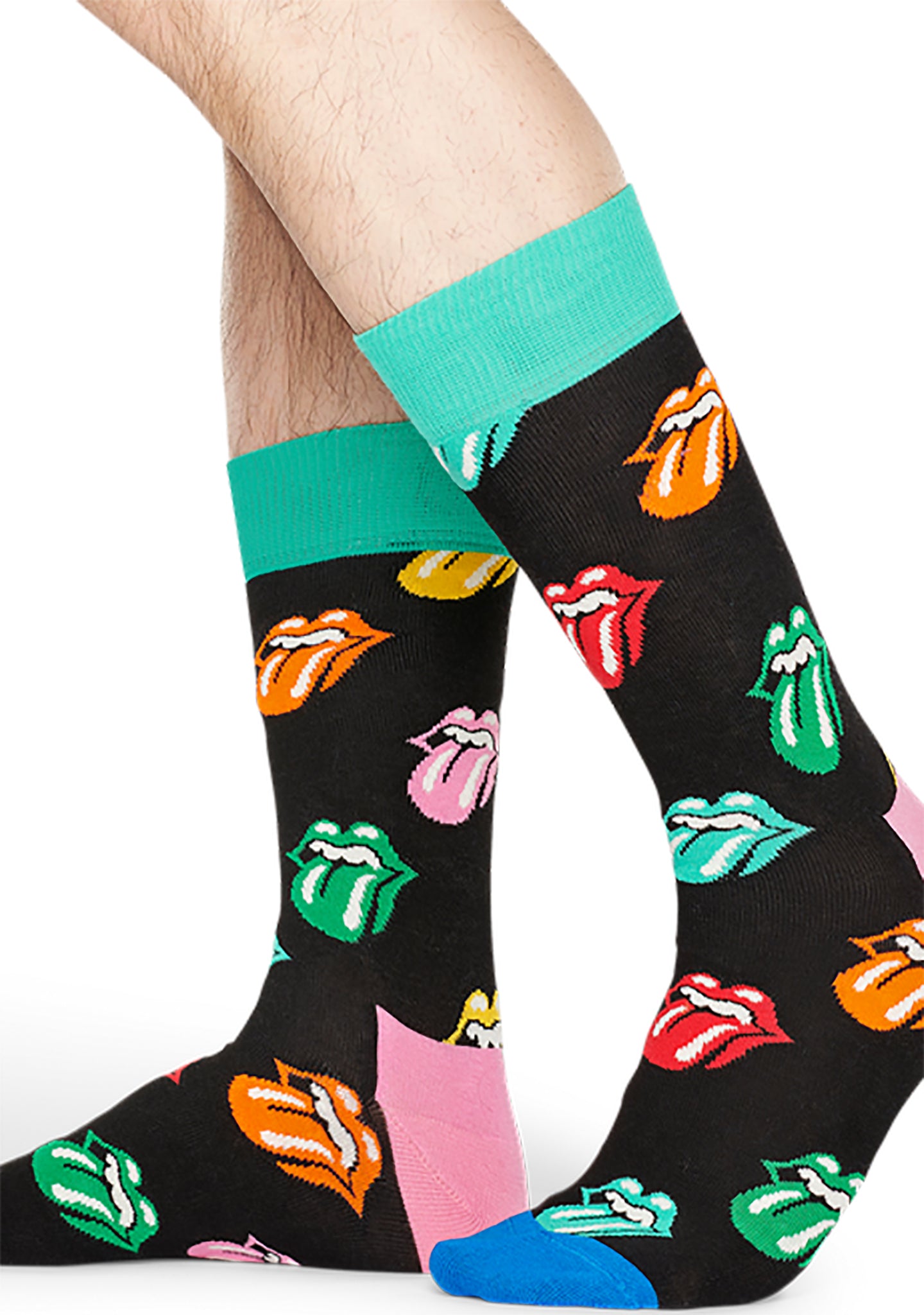 Rolling Stones Paint it Bright Socks