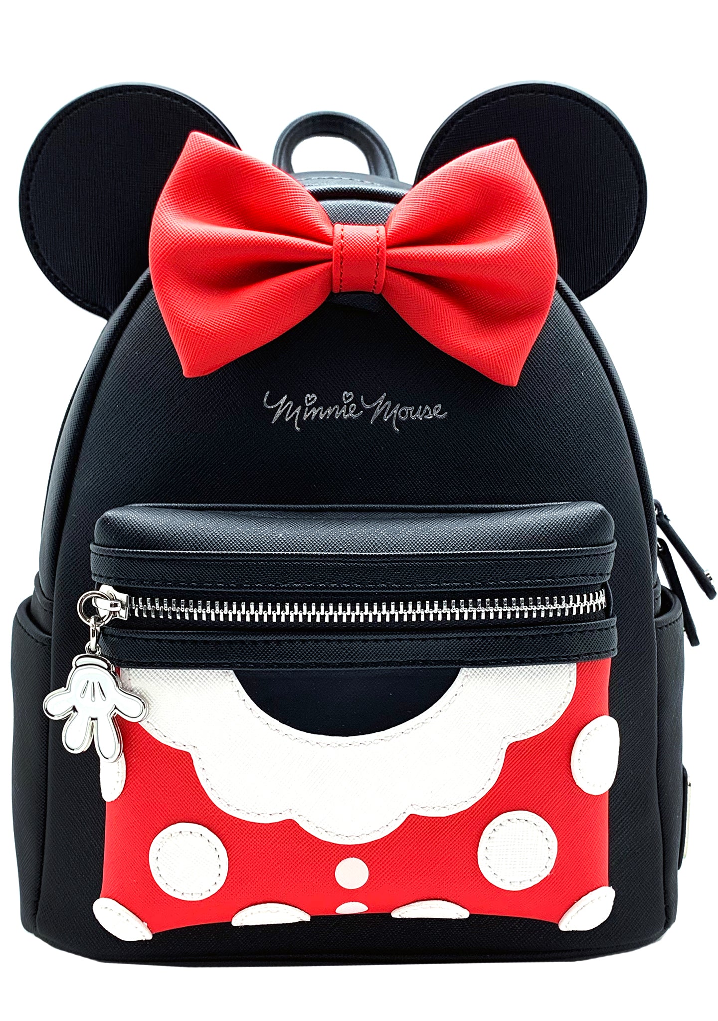 disney mini loungefly backpack X LASR Exclusive Disney Minnie Mouse Dress Mini Backpack