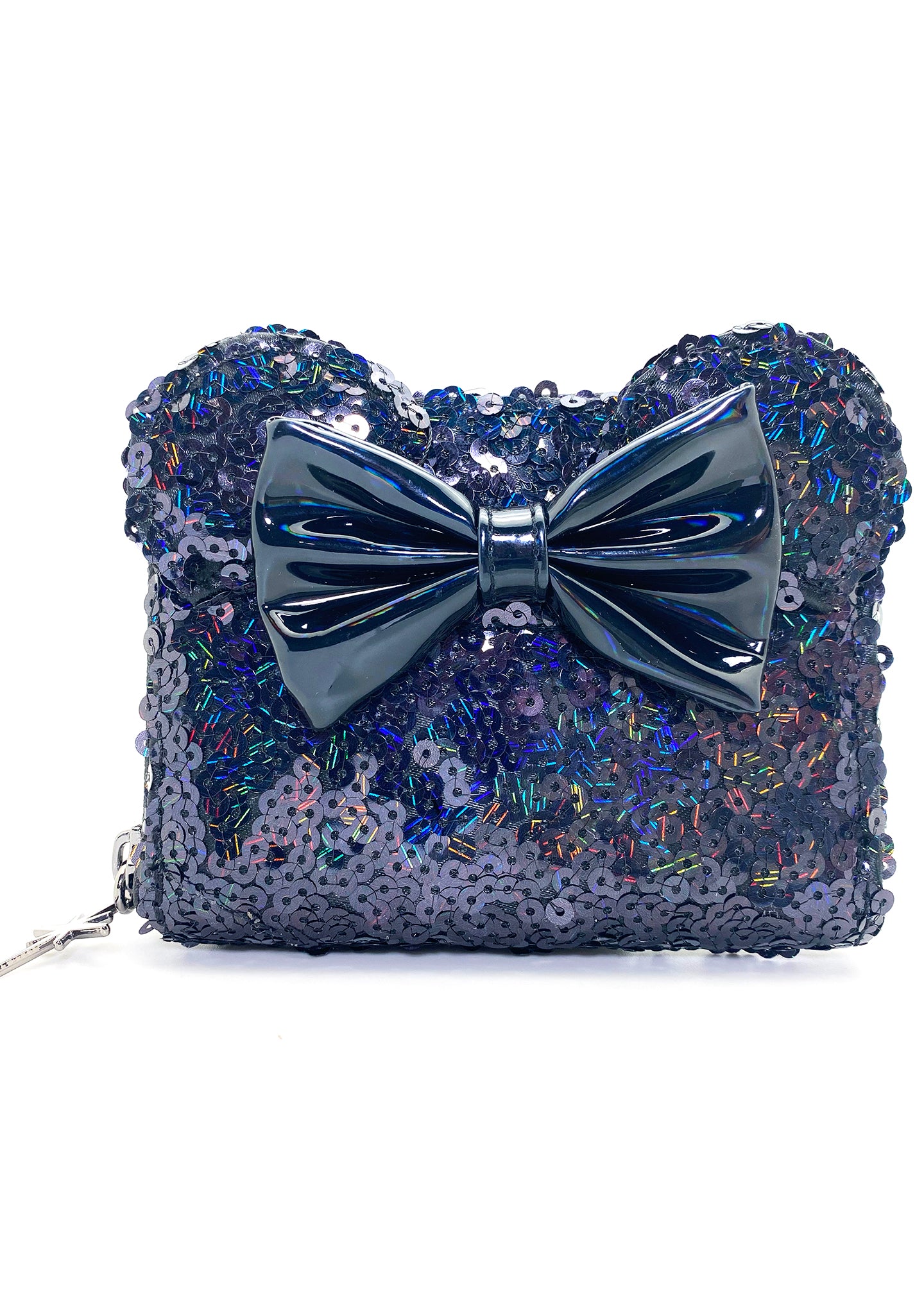 LoungeflyX LASR Exclusive Disney Holographic Sequin Minnie Mini Backpack online