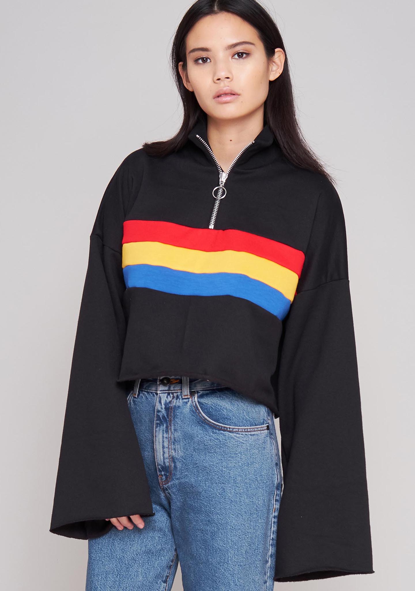 The ragged priest rainbow sweater store