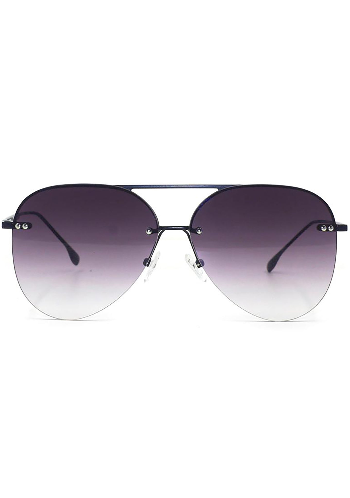 Topfoxx Megan 2 Narrow Sunglasses in Black Fade Amazon.com: TOPFOXX - Megan 2 - Black Aviator Sunglasses for  main image 3