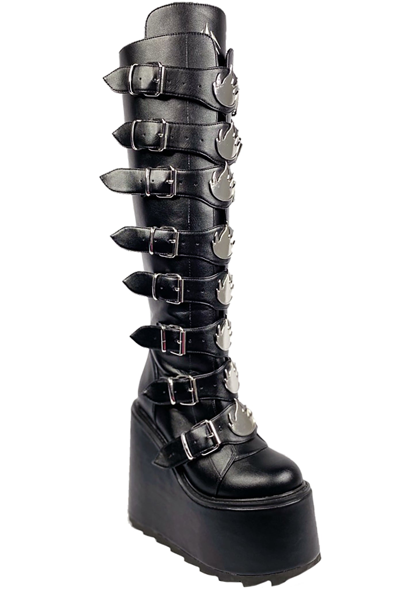 Flame platform boots best sale