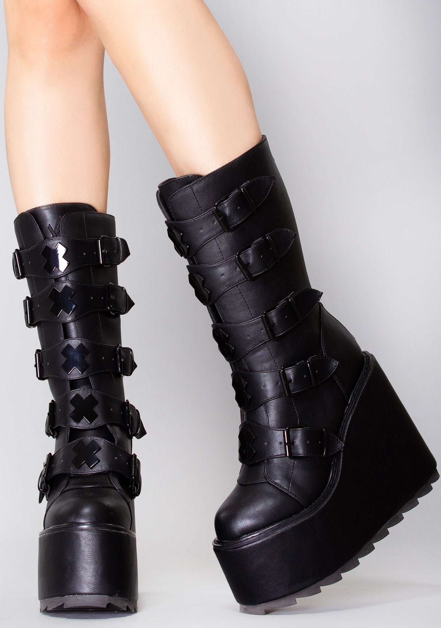 Dune rockerr boots top black