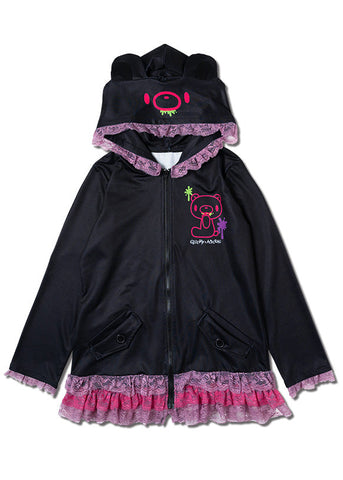 ACDC Rag X Gloomy Bear Vivid Gloomy Bear Ears Zip Up Hoodie JR