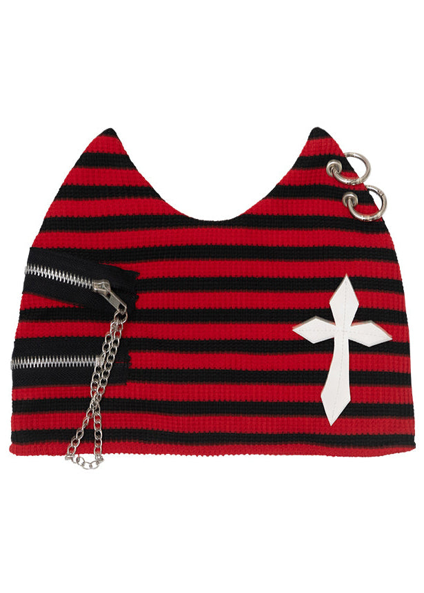 ACDC Rag Dark Abyss Cat Ear Beanie Hat PE-3278 | LASR – LA  display picture 1