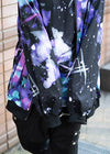 Cosmic Galaxy Oversized Zip Up Jacket