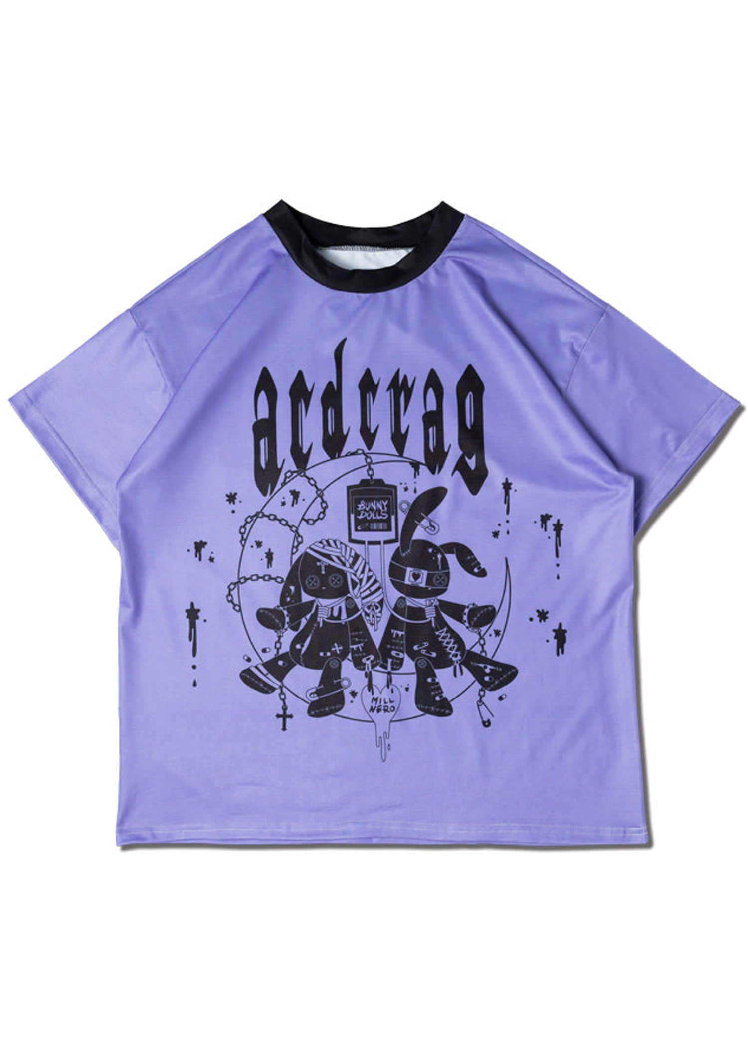 ACDC RAG Mill & Nero Moon Bunny Purple Tee JR-407-109 | LASR – LA Style ...