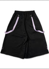 Mill & Nero Blood Nero Jersey Black Purple Crop Pants