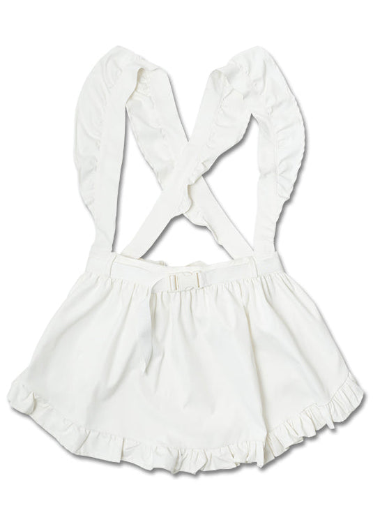 ACDC RAG Game Over White Tenshi Kaiwai Apron JCT-058 | LASR – LA Style Rush
