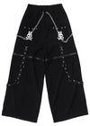 Bunny Dolls Punky Bunny Usamimi Black Cargo Pants