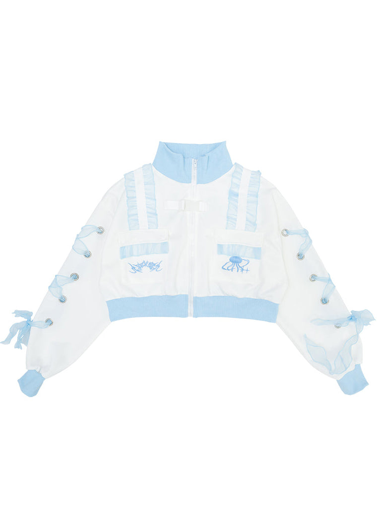 ACDC Rag Cyber Jellyfish Cropped Jacket JR-580-132-PBL | LASR – LA ...