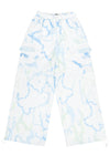 Cyber Jellyfish White Cargo Pants