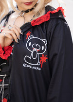 Gloomy Bear Dark Gloomy Bear Ears Zip Up Hoodie