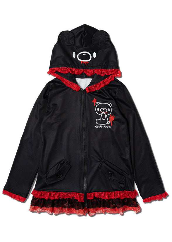 ACDC Rag X Gloomy Bear Dark Gloomy Oversized Zip Up Hoodie JR-GKPA-03 ...