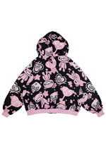 Gloomy Bear x Sophie Powers Cake Oversized Zip Up Hoodie