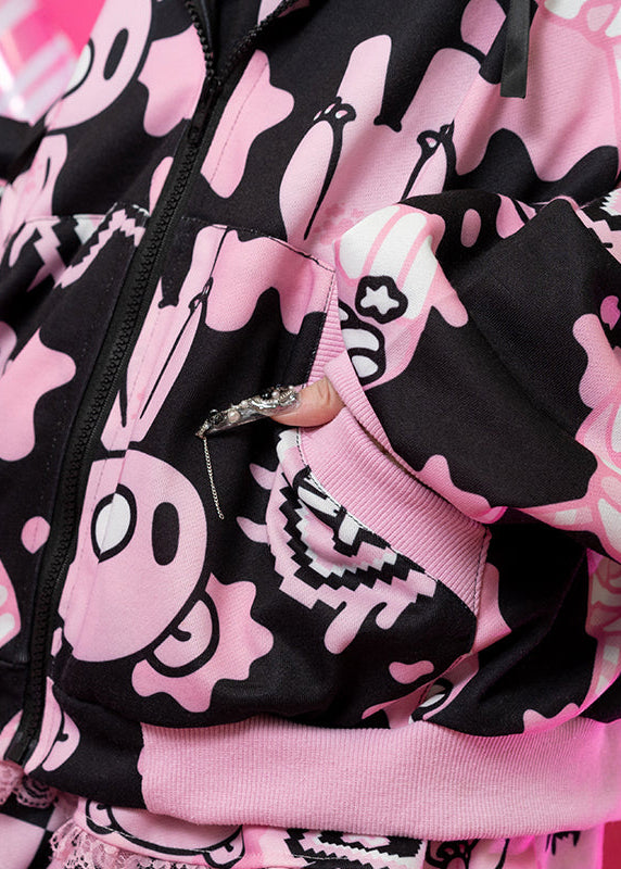 Gloomy Bear x Sophie Powers Cake Oversized Zip Up Hoodie
