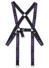 Uzurai Cyberpunk Tech Black Purple Harness