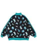 Hatsune Miku Forever Black Mint Jersey Oversized Jacket