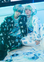 Hatsune Miku Forever Black Mint Jersey Oversized Jacket