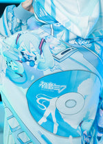Hatsune Miku Forever Light Blue Oversized Hoodie