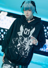 Hatsune Miku Forever Punk Oversized Hoodie