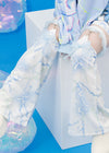 Cyber Jellyfish White Leg Warmer