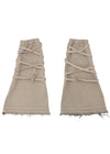 Gedraji Cryptid Corpse Beige Leg Warmer
