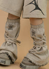 Gedraji Cryptid Corpse Beige Leg Warmer