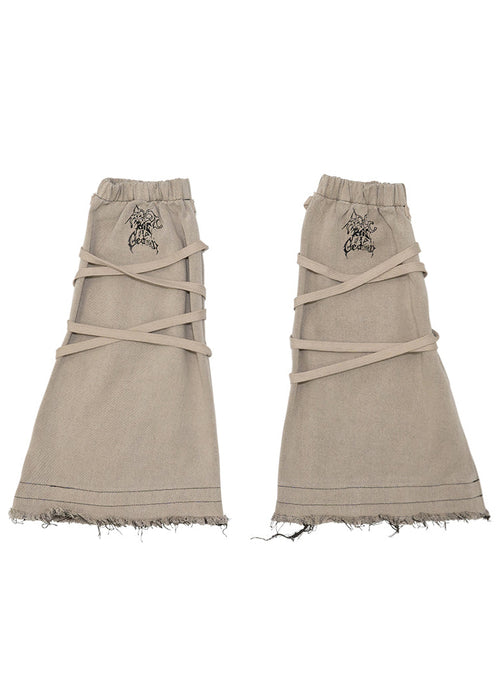 Gedraji Cryptid Corpse Beige Leg Warmer