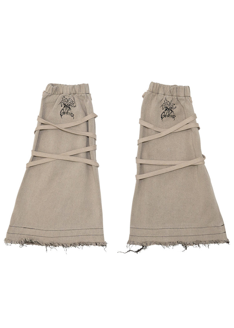 Gedraji Cryptid Corpse Beige Leg Warmer