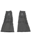 Gedraji Cryptid Corpse Dark Grey Leg Warmer