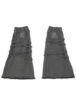 Gedraji Cryptid Corpse Dark Grey Leg Warmer