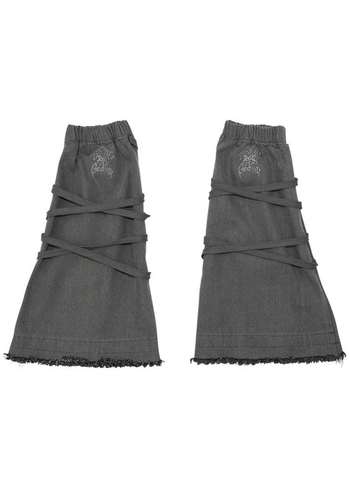 Gedraji Cryptid Corpse Dark Grey Leg Warmer