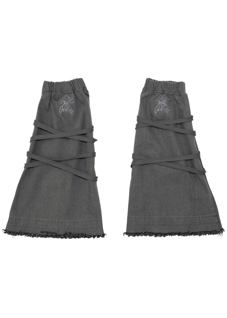 Gedraji Cryptid Corpse Dark Grey Leg Warmer