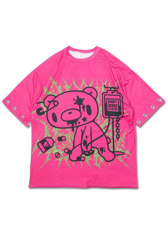 【 PROJECT】24SS★ Pink Bear T-shirt Commemorative Bear 402 T-shirt — Katmai Conservancy