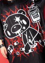 Gloomy Bear Dark Gloomy Ring Black Oversized Tee